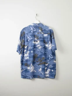 Men's Vintage Hawaiian Shirt XL