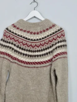 Men's Vintage Icelandic Nordic Jumper L