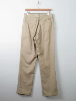 Men's Vintage Khaki Dickie Trousers 874 32