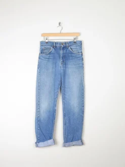 Men's Vintage Lee Blue Denim Jeans Relaxed Fit 31