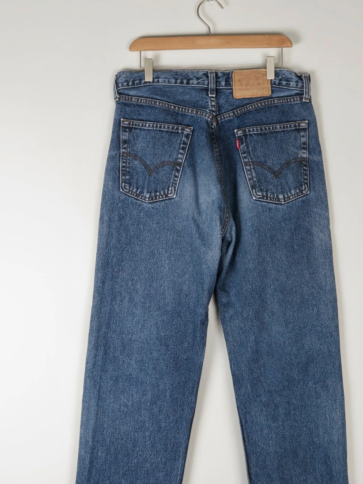 Men’s Vintage Levis 510 Blue Denim Jeans 33/36