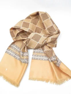 Men's Vintage Monogram Cravats Scarf