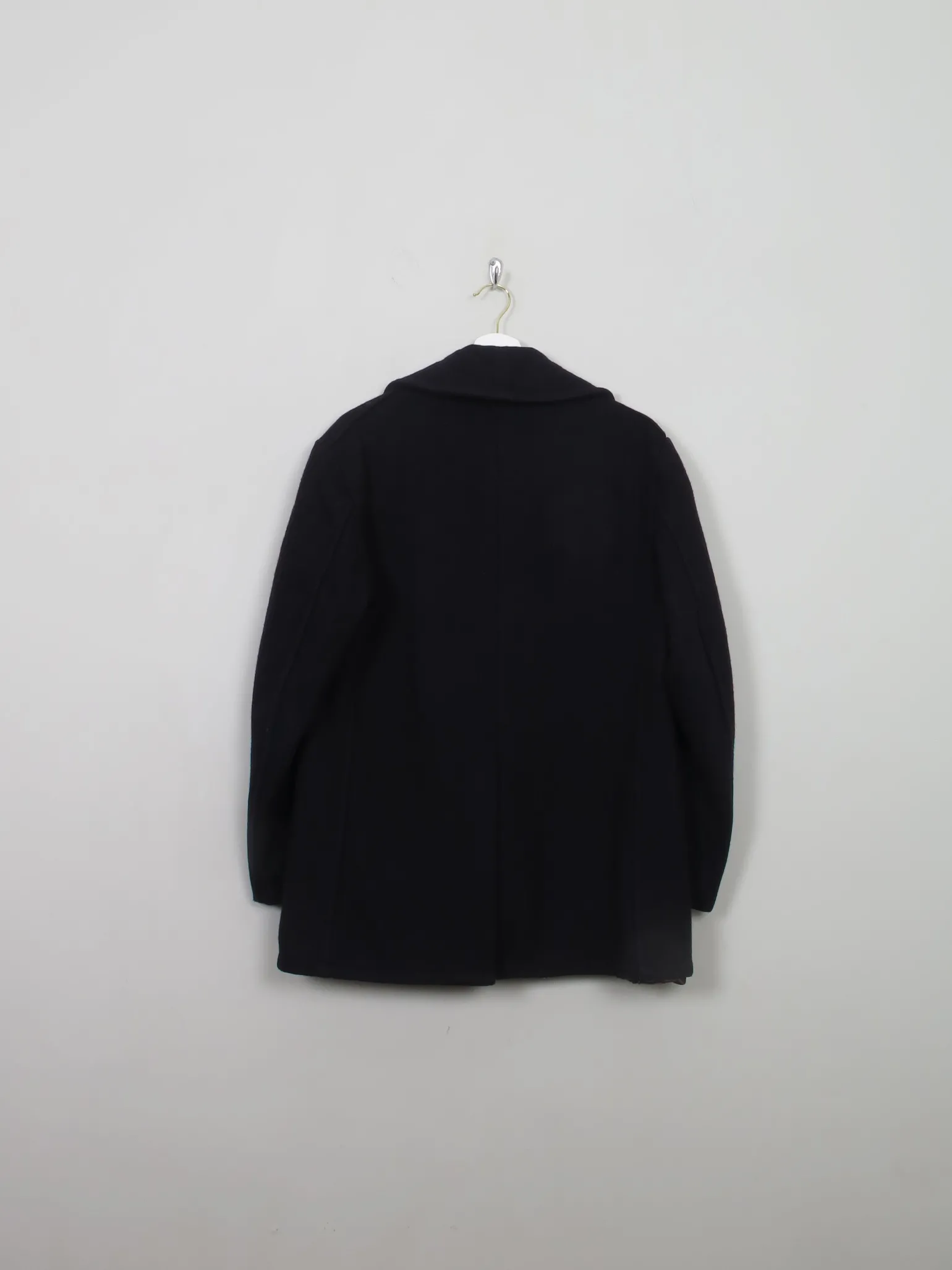 Men's Vintage Navy Peacoat 40/42"