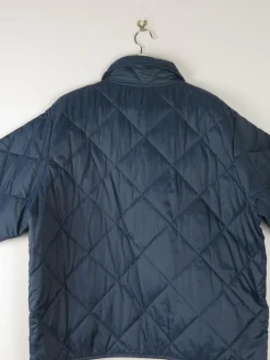 Mens Vintage Navy Quilted Big Smith Jacket L
