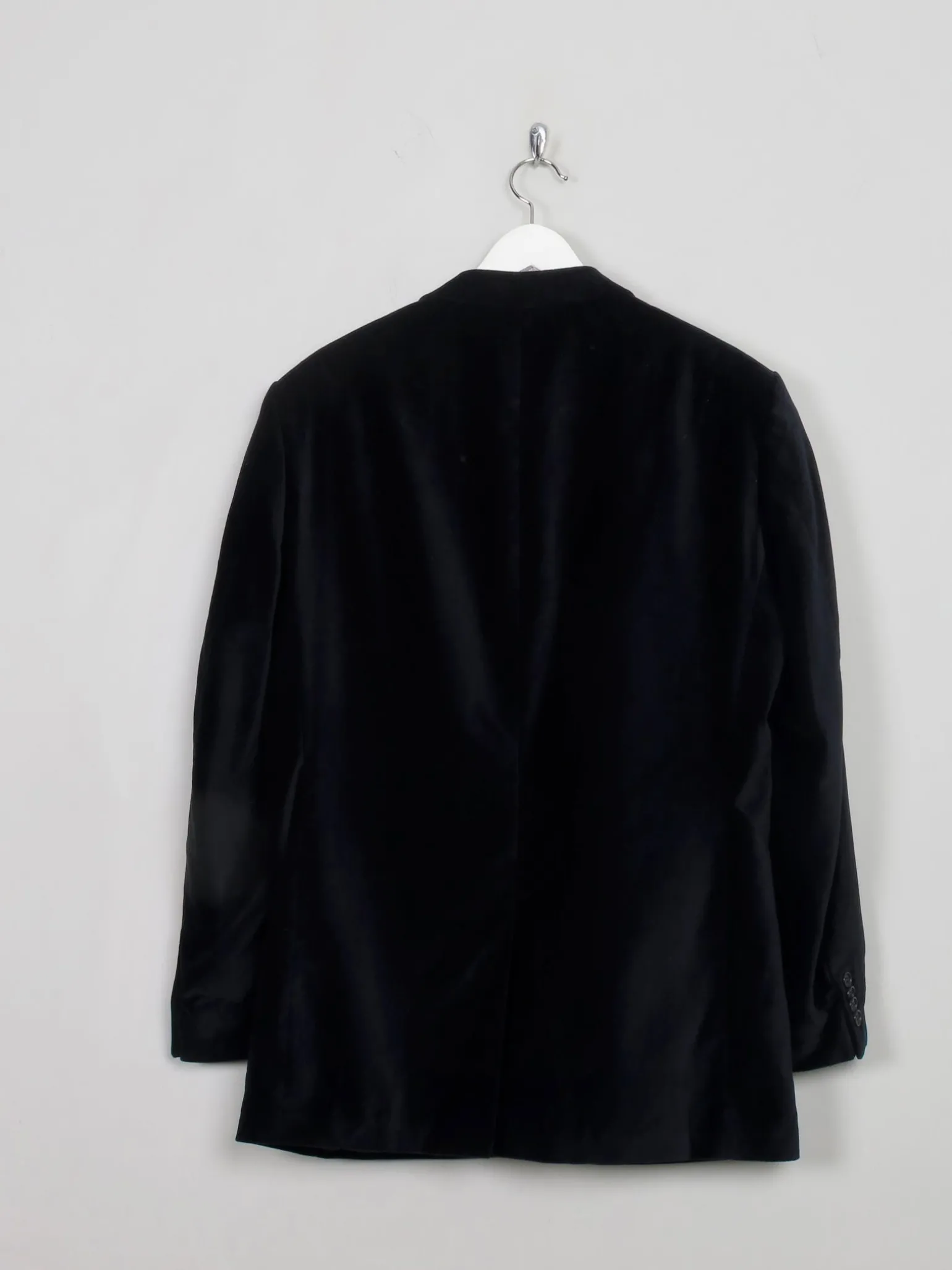 Men's Vintage Navy Velvet Jacket 42”