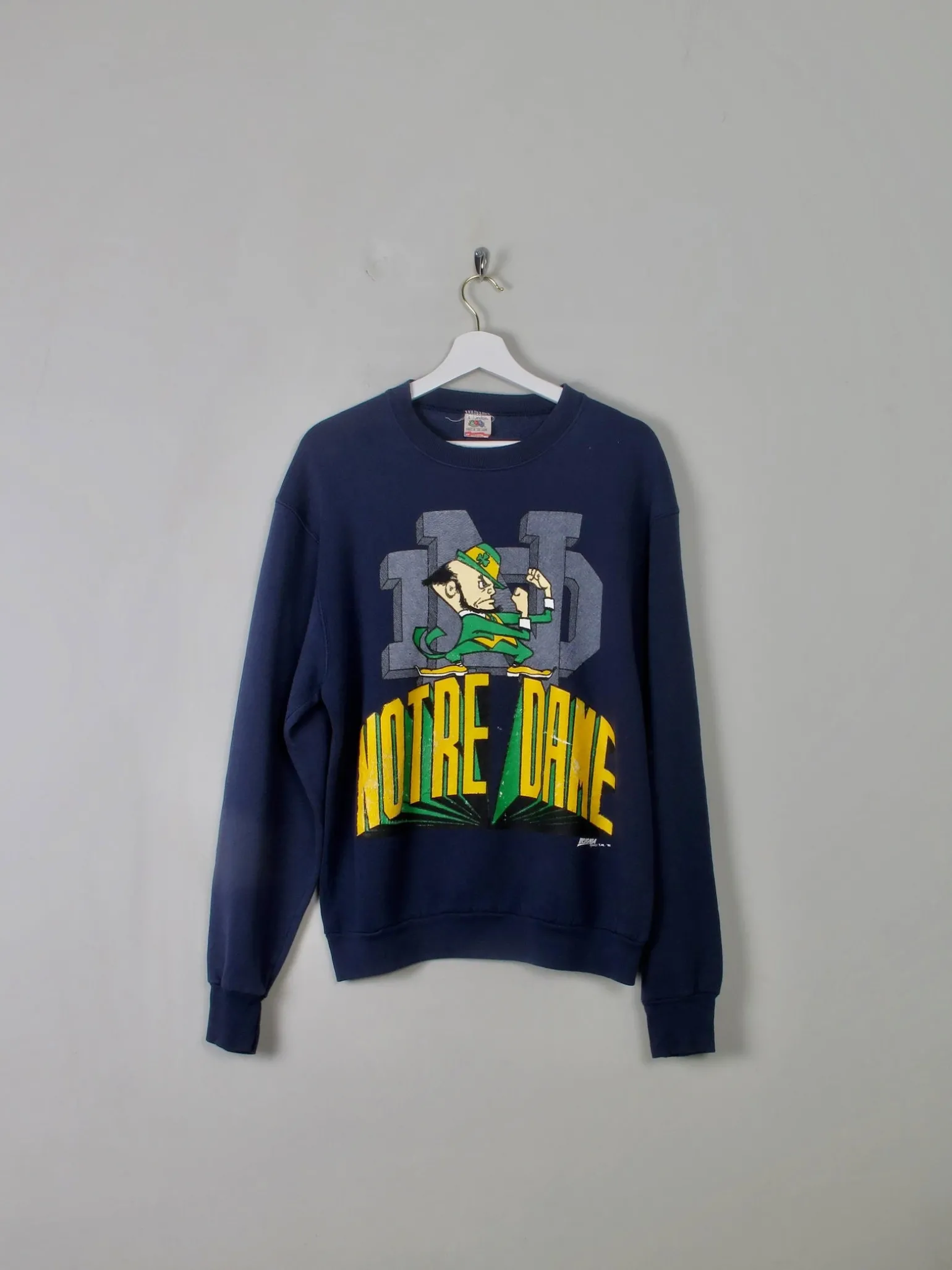Men's Vintage Nortre Dame Sweatshirt M