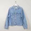 Men's Vintage Oversized Denim Jacket S