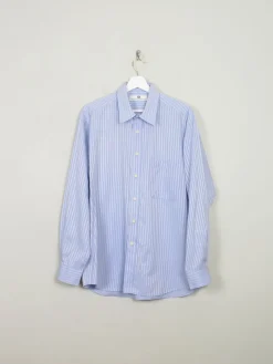 Men's Vintage Pierre Balmain Blue Shirt L