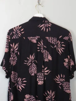 Men's Vintage Pineapple Hawaiian Shirt S/M