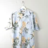 Men's Vintage Printed Hawaiian Shirt L