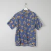 Men's Vintage Printed Pierre Cardin Hawaiian Shirt M