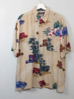 Men's Vintage Printed Shirt M/L