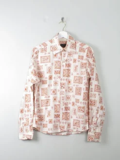 Men's Vintage Printed Shirt XS/S