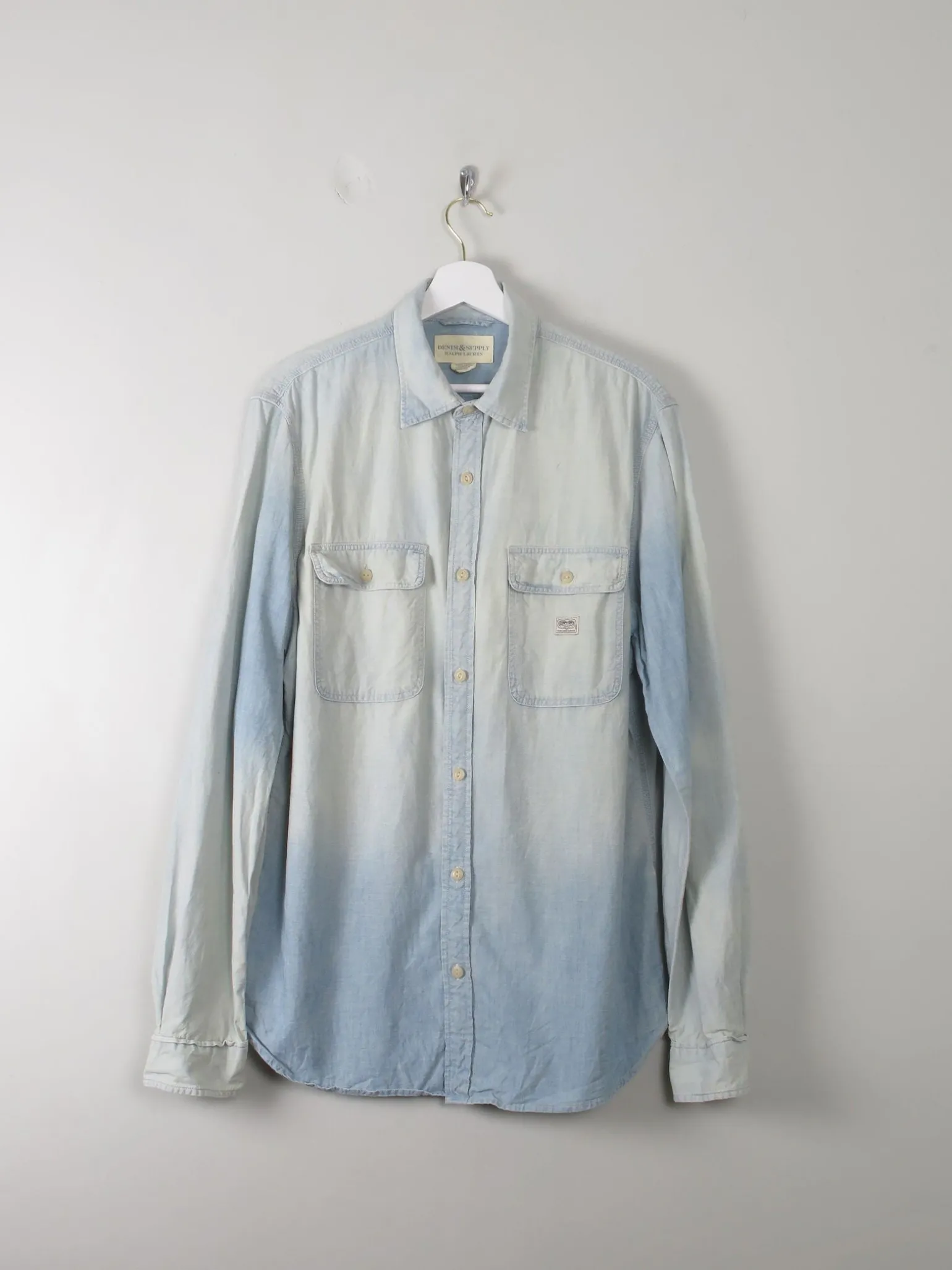 Men's Vintage Ralph Lauren Dernim & Supply Shirt L