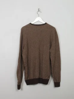 Men's Vintage Ralph Lauren Patterned Jumper M/L