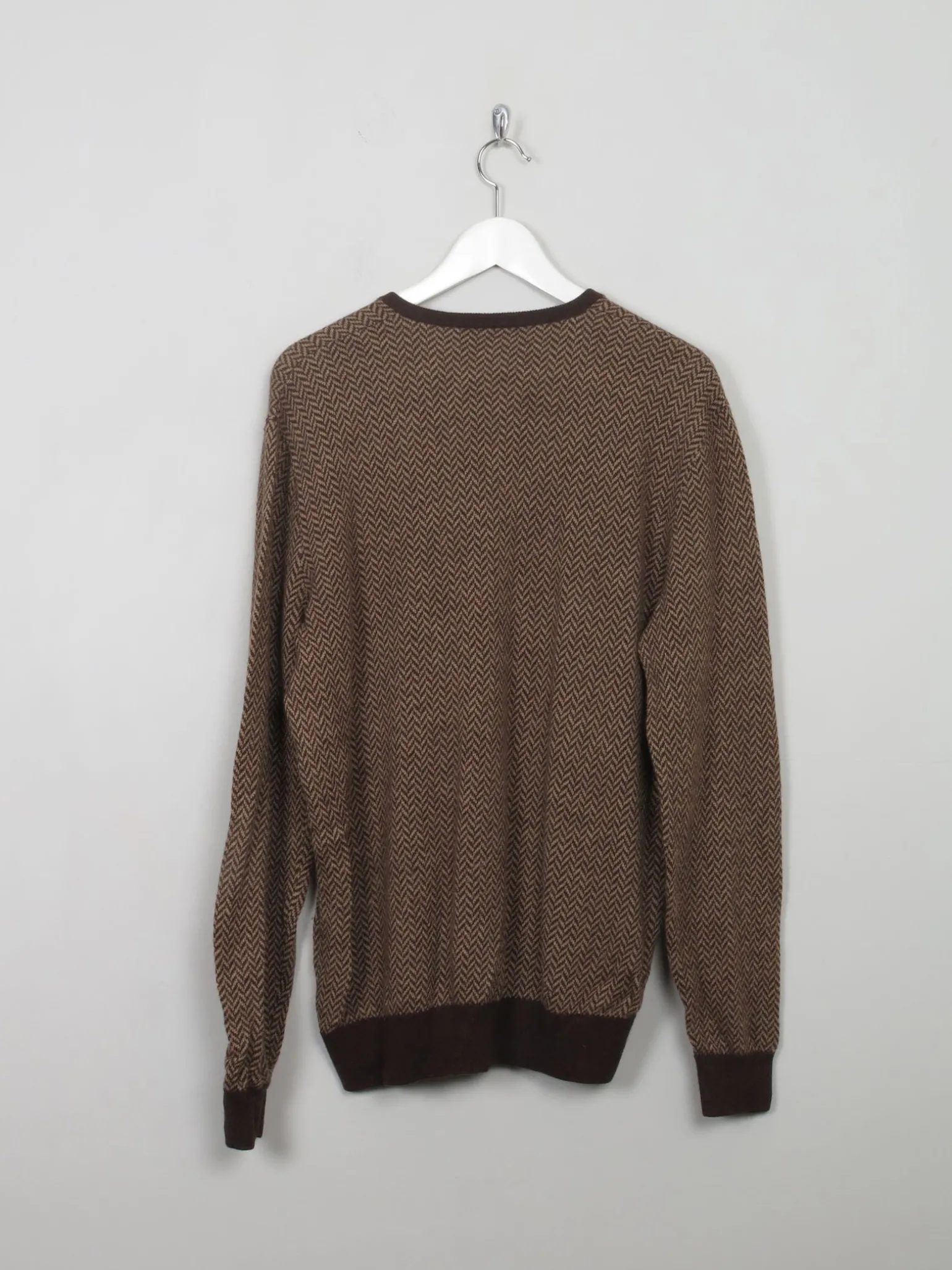 Men's Vintage Ralph Lauren Patterned Jumper M/L