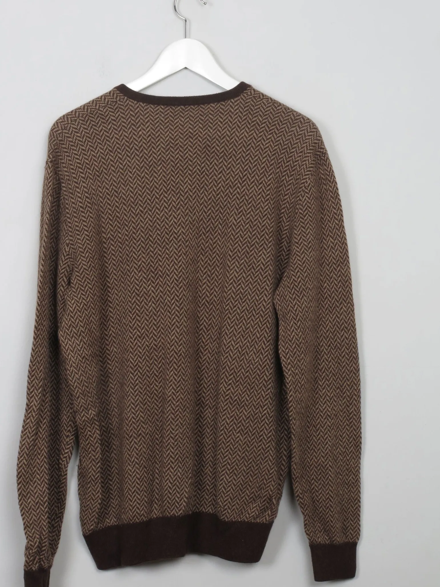 Men's Vintage Ralph Lauren Patterned Jumper M/L