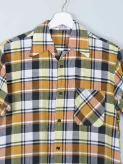 Men's Vintage 1950s Check Shirt S