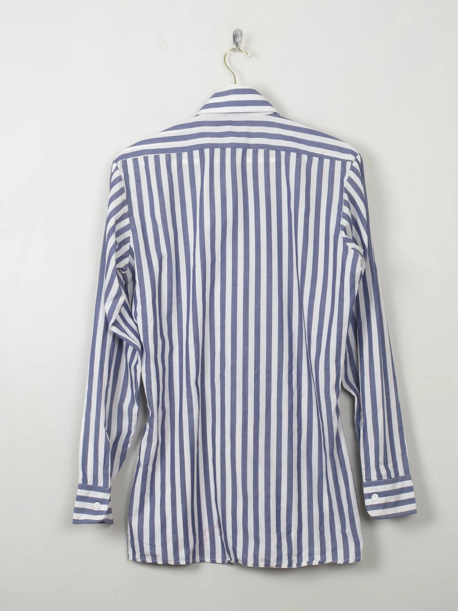 Men's Vintage 1970s Striped Shirt S/M