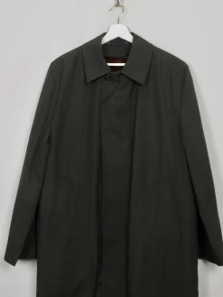 Men's Vintage 1950s Trench Coat L