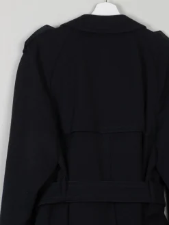 Mens Vintage Short Coat With Belt S