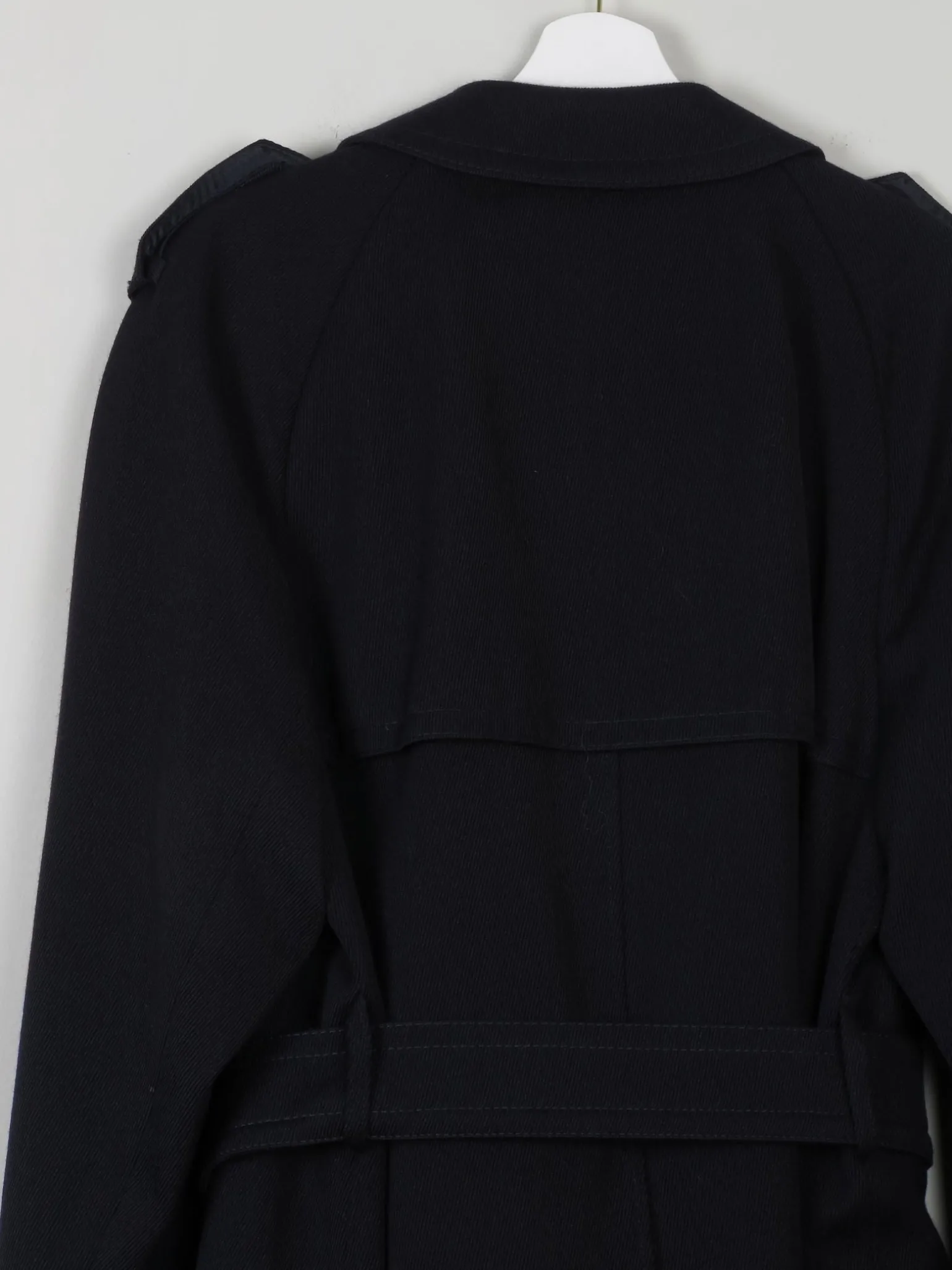 Mens Vintage Short Coat With Belt S