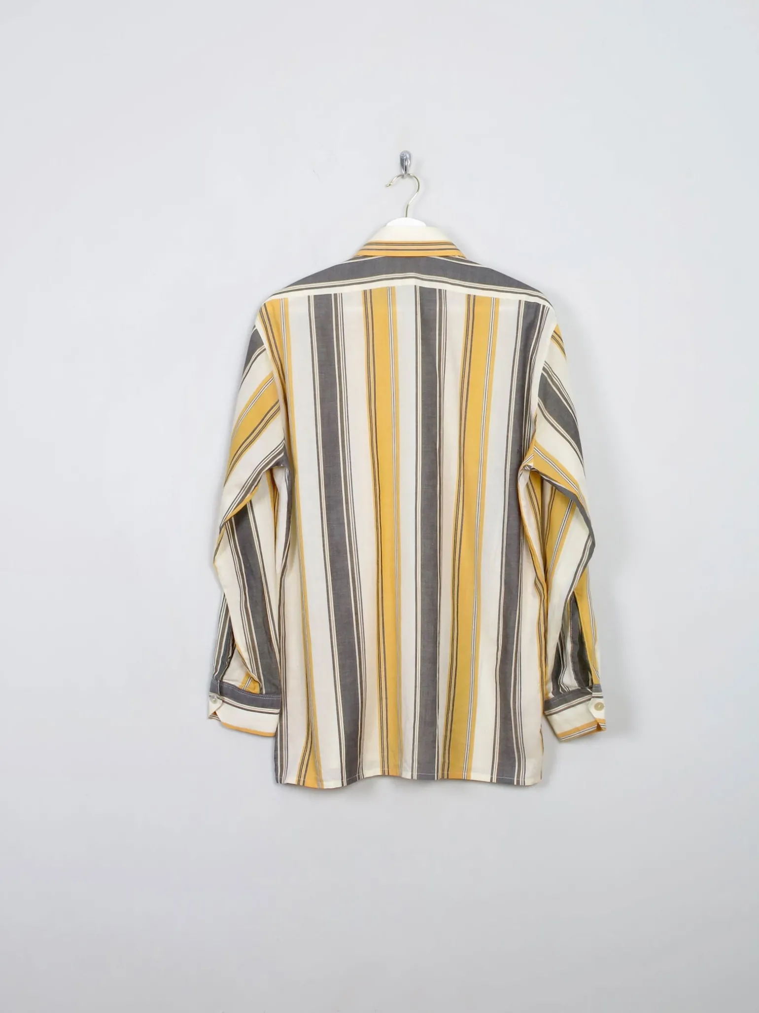 Men's Vintage Striped Shirt L