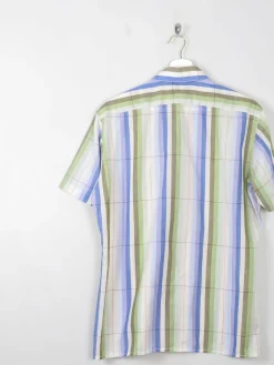 Men's Vintage Striped Shirt L