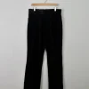 Men's Vintage Style Black Velvet Trousers  32"W 32" L