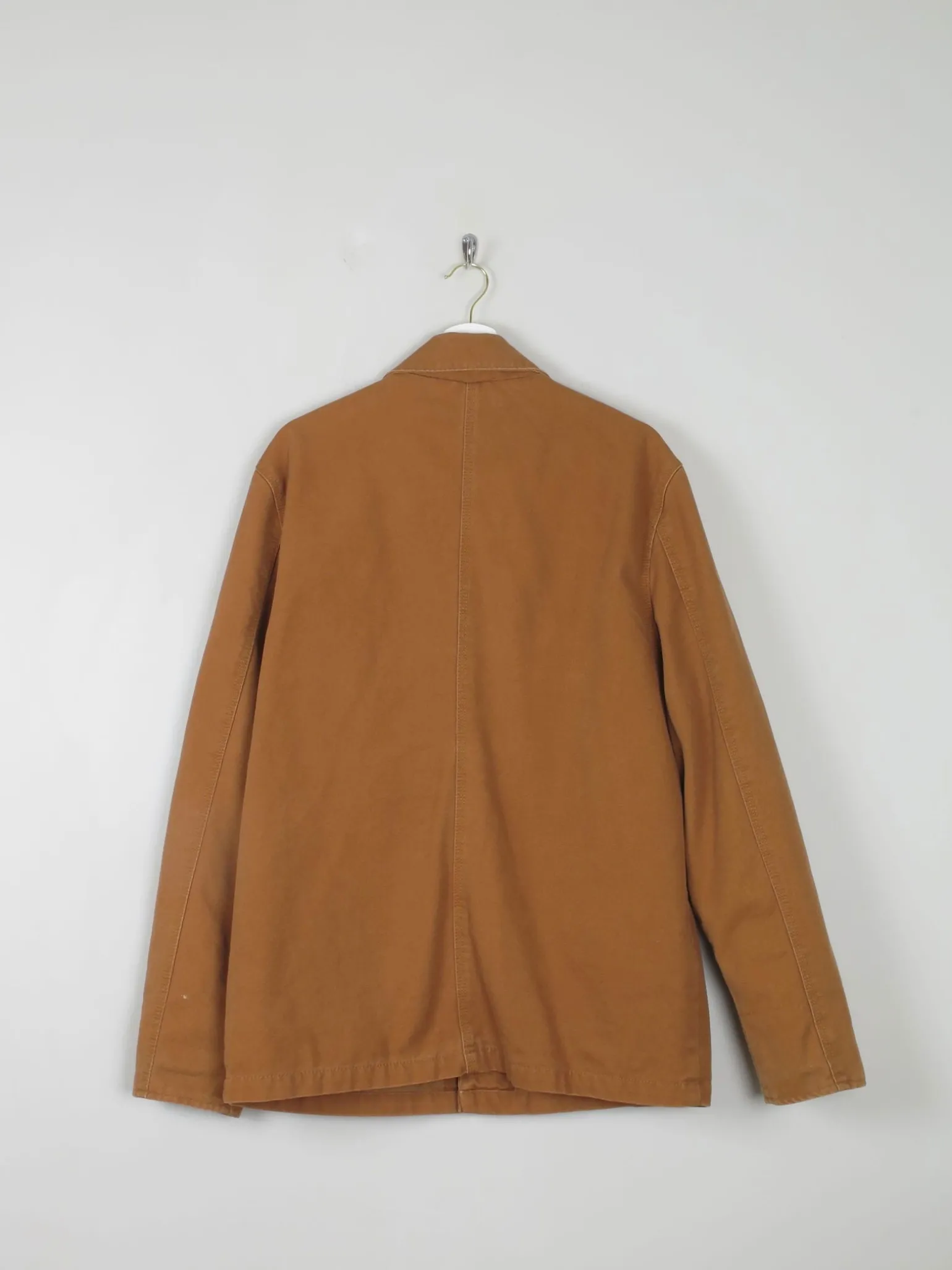 Men's Vintage Style The Stronghold Rust/Orange Chore Jacket L