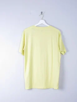 Men's Vintage Style Yellow Lee T-shirt S New