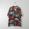 Men's Vintage Tommy Bahamas Silk Hawaiian Shirt XL