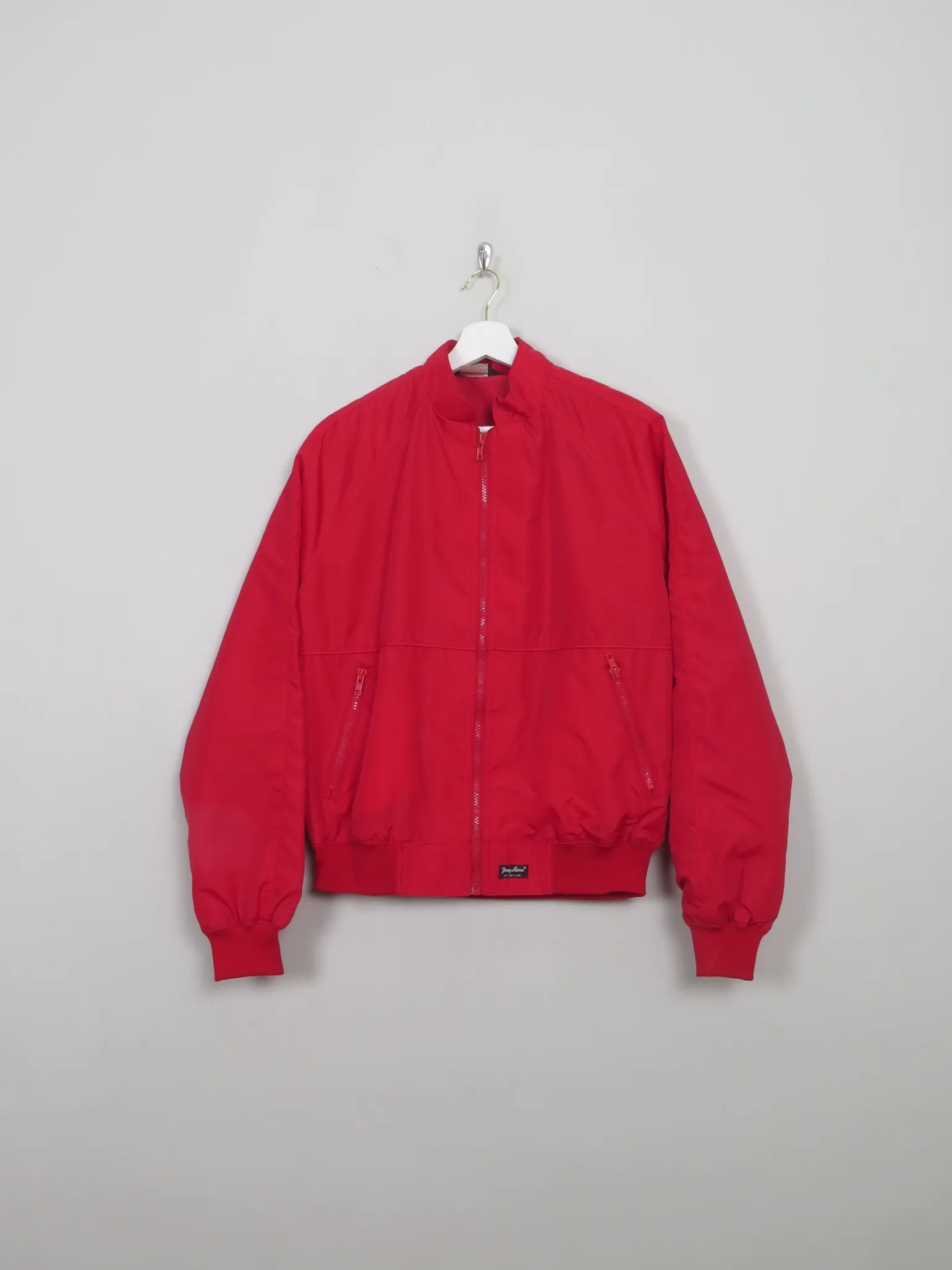 Men's Vintage Tony Lama Red Bomber Jacket S