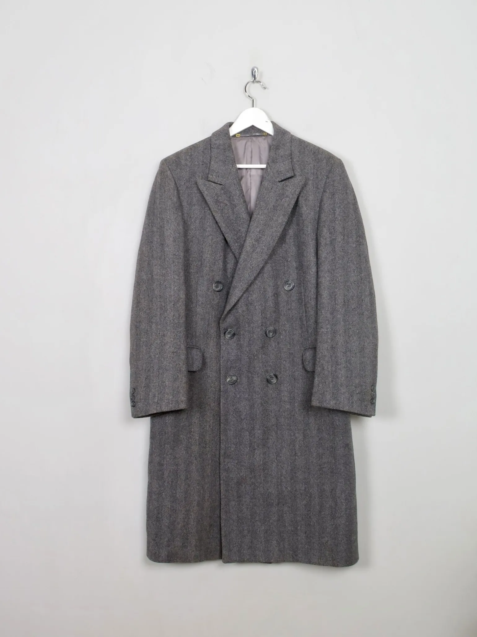 Men's Vintage Tweed Coat 42"
