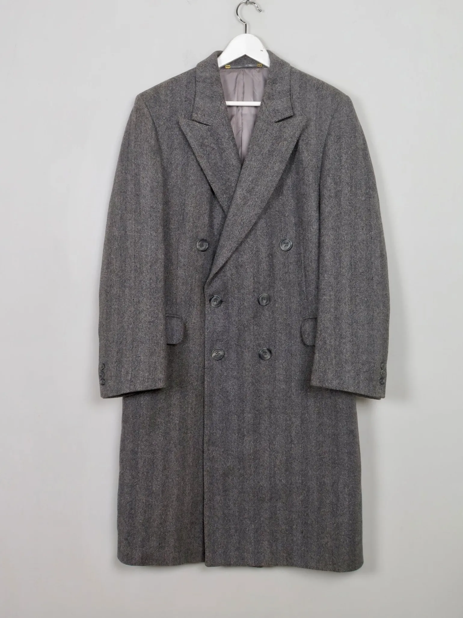 Men's Vintage Tweed Coat 42"