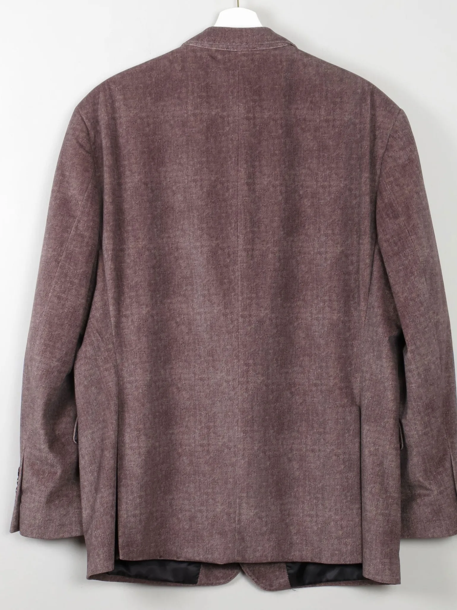 Men's Vintage Velvet Jacket With Print 46" /Large
