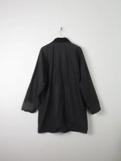 Men's Vintage Wax Jacket Black  XL