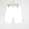 Men's Vintage White Cotton Tommy Hilfiger Shorts 34"W