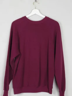 Men’s  Vintage Wine Sweatshirt S