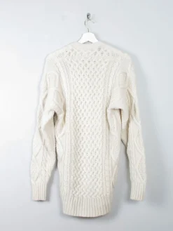 Men's Vintage Wool Aran Jumper L