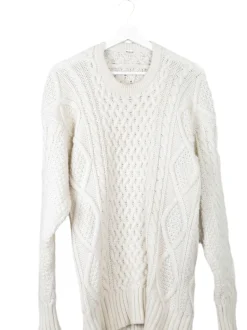 Men's Vintage Wool Aran Jumper L