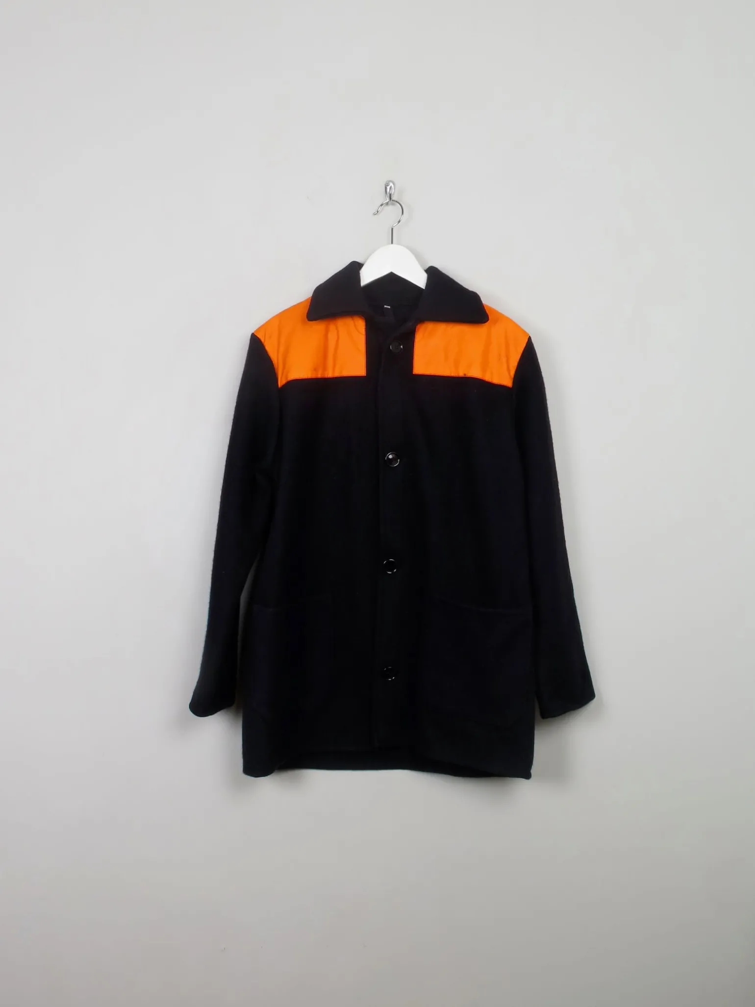 Men's Vintage Wool Chore Style Jacket S