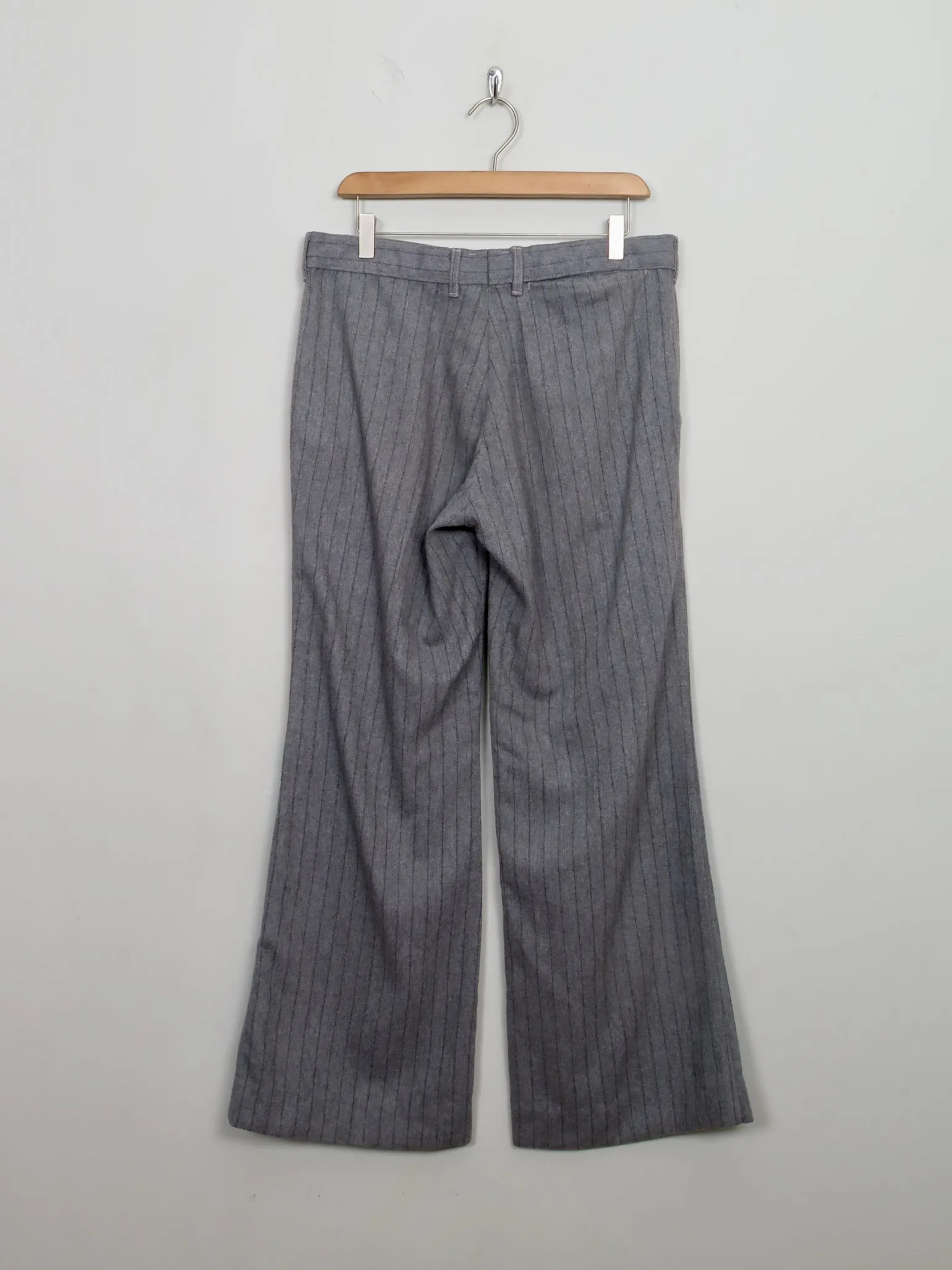 Men's Vintage Wool Farrah Trousers 32"W 31"L