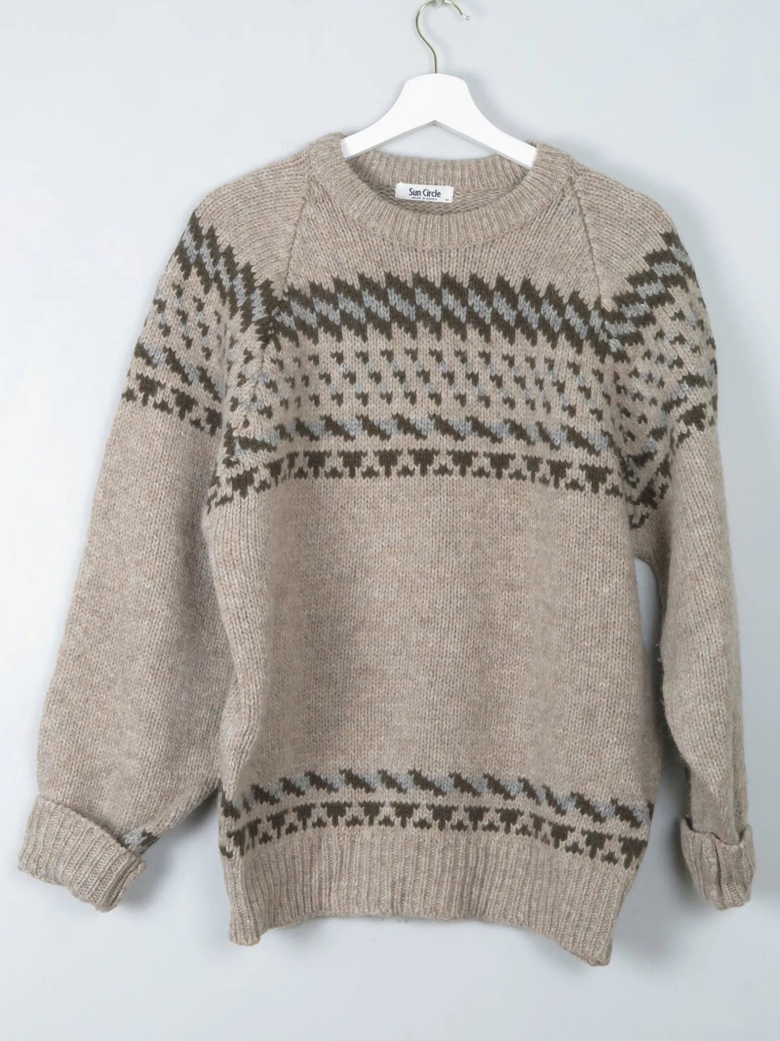 Men's Vintage Wool Jumper M