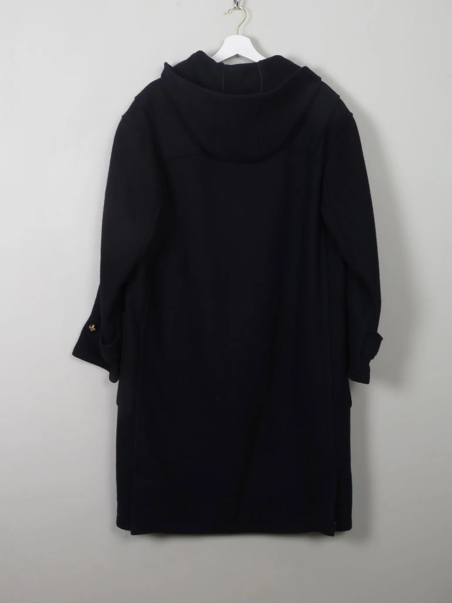 Men's Vintage Wool Rikson Navy Duffle Coat L