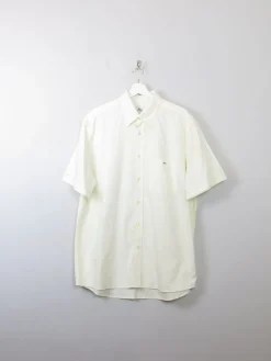 Men's Vintage Yellow Lacoste Shirt L/XL