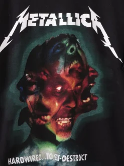 Metallica Vintage T-shirt Hard Wired To Self Destruct  L