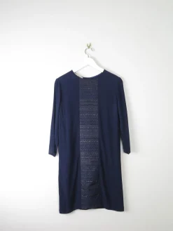 Navy Sessun Shift Dress S
