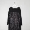 New Black Sequin & Black Dress XL/XXL