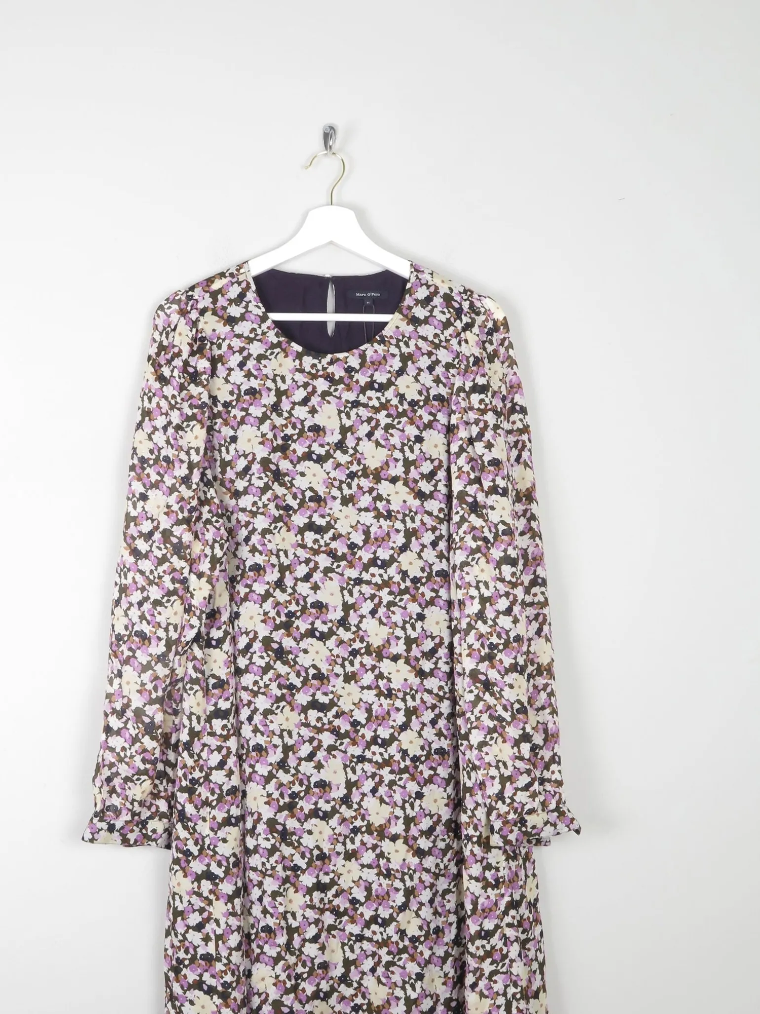 New Floral Vintage Style Marc O Polo Dress With Tag L/XL
